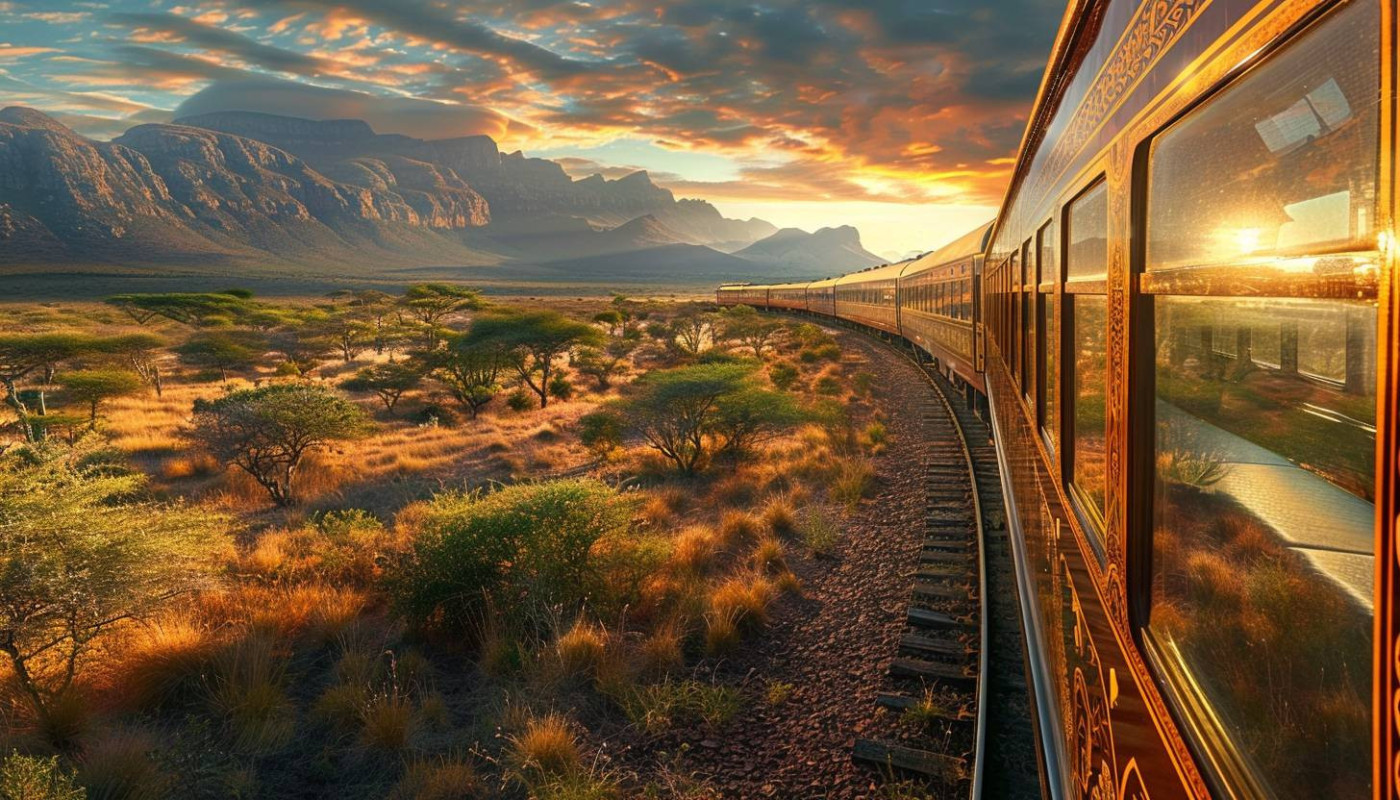 Exploration des merveilles de l'Afrique Australe en train privé